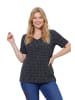 Ulla Popken Shirt in schwarz