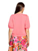 Vera Mont Halbarm-Shirt mit Rundhalsausschnitt in Peach Lime