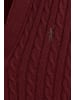 Polo Club Pullover WOMAN RIGBY GO POLO NECK CABLE TAYLOR LONG SLEEVE REGULAR FIT in Granat