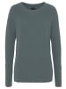 Laura Scott Strickpullover in blaugrau-melange