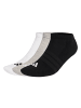 adidas Socken 3er Pack in Schwarz/Grau/Weiß