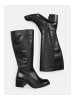 Felmini Wide Fit Stiefel in Schwarz