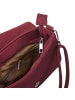 tectake Schicke Trachtenhandtasche in Wildlederoptik, rot