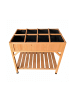 relaxdays Hochbeet in Orange - (B)91 x (H)81,5 x (T)62 cm