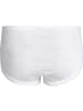 Con-ta Baumwolle, Feinripp Taillenslip 4er-Pack in weiß