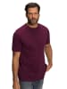 JP1880 Kurzarm T-Shirt in aubergine