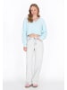 myMo Cardigan in light blue melange