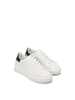 Marc O'Polo Sneaker in white cotton/black
