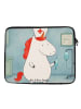 Mr. & Mrs. Panda Laptop Tasche Einhorn Krankenschwester Design o... in Weiß
