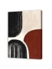 WALLARENA Leinwandbild Abstrakt in Beige
