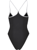 Urban Classics Swimsuit in black/white