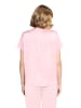 Betty Barclay Satin-Bluse kurzarm in Pink Dolphin
