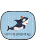 Mr. & Mrs. Panda Auto Sonnenblende Orca Zylinder mit Spruch in Blau Pastell
