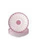 Villeroy & Boch 6er Set Kaffeeuntertassen Fleur Couleur in ø 14,8 cm in Cassis