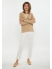 usha WHITE LABEL Damen Cardigan in BEIGE