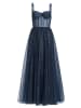 HEY KYLA Abendkleid in marine silber - 0002
