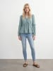 Vero Moda Bluse in Gray Mist