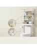 SONGMICS Badregal Toilettenregal Bambou in Wolkenweiß - (B)63 x (H)185 x (T)26 cm
