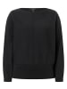 More & More Feinstrickpullover in black