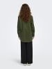 JACQUELINE de YONG Hemdbluse Locker geschnitten Langarm Hemdkragen in Olive