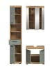 ebuy24 Badmöbelset Scout (3-teilig) Staubgrün 112 x 34 cm