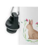 Mr. & Mrs. Panda Wasserflasche Hase Sitzen ohne Spruch in Weiß