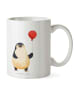 Mr. & Mrs. Panda Kindertasse Pinguin Luftballon ohne Spruch in Weiß
