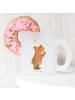 Mr. & Mrs. Panda Teeglas Verliebter Bär ohne Spruch in Transparent