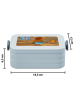 Mr. & Mrs. Panda MEPAL Bentobox Maus Kekse Design ohne Spruch in Blau Pastell