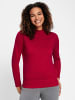 WITT WEIDEN Stehkragen-Pullover in rot