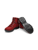 VITAFORM Nubukleder Stiefeletten in dunkelrot