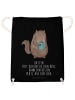 Mr. & Mrs. Panda wander rucksack Katze Dose mit Spruch in Schwarz