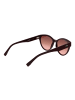 Lacoste Frauen Sonnenbrille Katzenauge Burgundisch