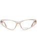 Sportmax Frauen Optische Fassungen Katzenauge Orange