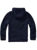 Brandit Pullover "Teddyfleece Worker Pullover" in Blau