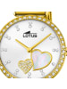 Lotus Analog-Armbanduhr Lotus Bliss gold klein (ca. 29mm)