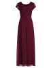 Vera Mont Jumpsuit kurzarm in Deep Wine