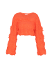IZIA Damen Pullover in Orange