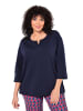 Ulla Popken Sweatshirt in marine