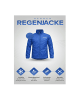 PAULGOS Herren Regenjacke Funktionsjacke in Blau