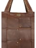 DreiMaster Vintage Shopper Aus Leder in BRAUN