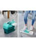 Leifheit  Set Wischtuchpresse Profi XL mobile Bezüge türkis grau weiß 50,0x28,7x146,0cm