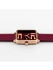 Oozoo Analog-Armbanduhr Oozoo Timepieces weinrot mittel (ca. 35mm)