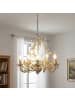 Licht-Erlebnisse Kronleuchter (B)50 x (L)50 x (T)48 cm in Creme Gold