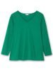 sheego Langarmshirt in grün