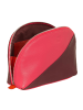 DuDu Malaga Kosmetiktasche Leder 20 cm in raspberry