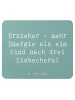 Mr. & Mrs. Panda Mousepad Spruch Erzieher Energie mit Spruch in Meeresbrise