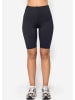 SASSYCLASSY Sport Radler Hose in Schwarz