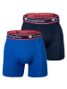 Champion Boxershort 2er Pack in Blau/Marine