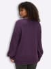 sheego Pullover in traube